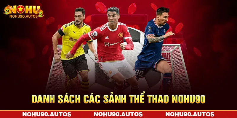 Danh sách các sảnh thể thao NOHU90