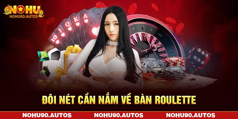 Đôi nét cần nắm về bàn Roulette